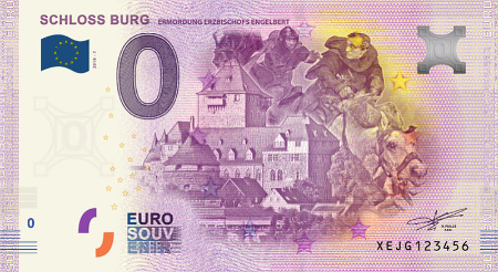 XEJG-2018-7 SCHLOSS BURG ERMORDUNG ERZBISCHOFS ENGELBERT