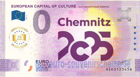 XEKD-2025-3 EUROPEAN CAPITAL OF CULTURE KULTURHAUPTSTADT EUROPAS