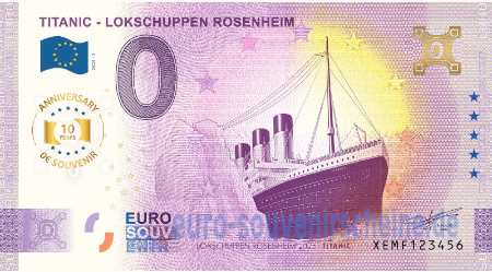 XEMF-2025-2 TITANIC - LOKSCHUPPEN ROSENHEIM 