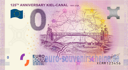 XEMM-2020-4 125TH ANNIVERSARY KIEL-CANAL 1895-2020