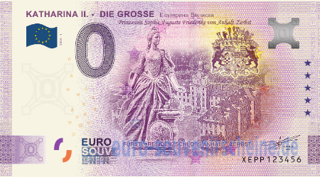 XEPP-2020-1 KATHARINA II. - DIE GROSSE Екатерина Великая
