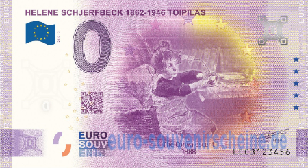 LECB-2022-2 HELENE SCHJERFBECK 1862-1946 TOIPILAS  THE CONVALESCENT 1888