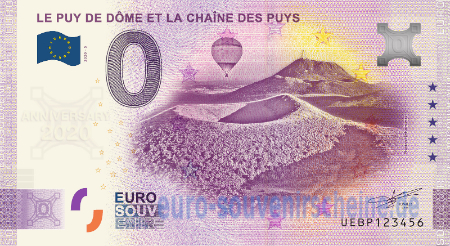 UEBP-2020-5 LE PUY DE DÔME ET LA CHAÎNE DES PUYS 