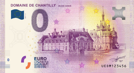 UEDM-2017-2 DOMAINE DE CHANTILLY MUSEE CONDE